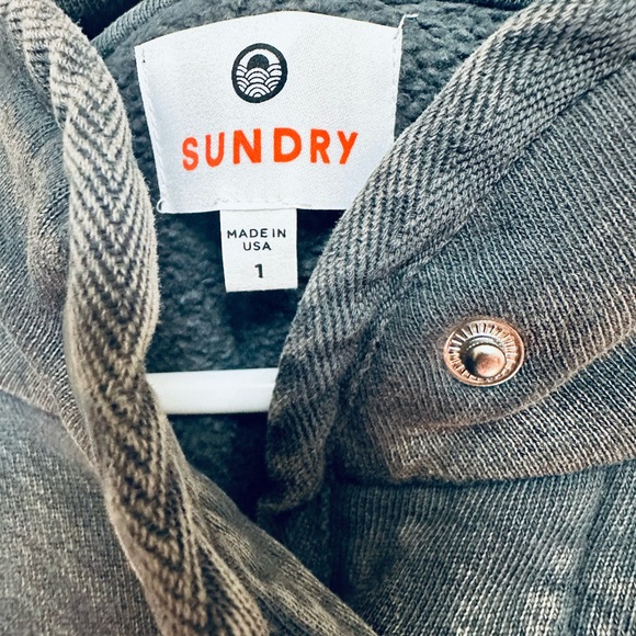 Sundry Street Jacket Mineral Wash Size 1 S Oversized NWOT! - Picture 3 of 9